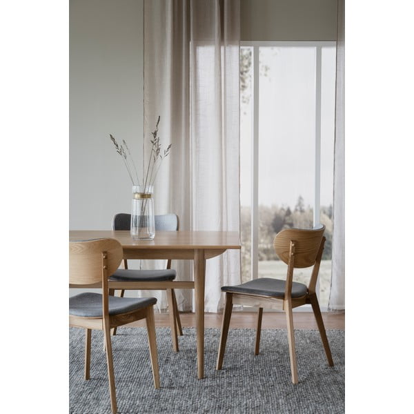 Сиви трапезни столове в комплект от 2 броя Kato - Rowico-image-2