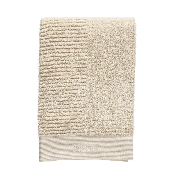 Бежова памучна кърпа за баня 140x70 cm Classic - Zone
