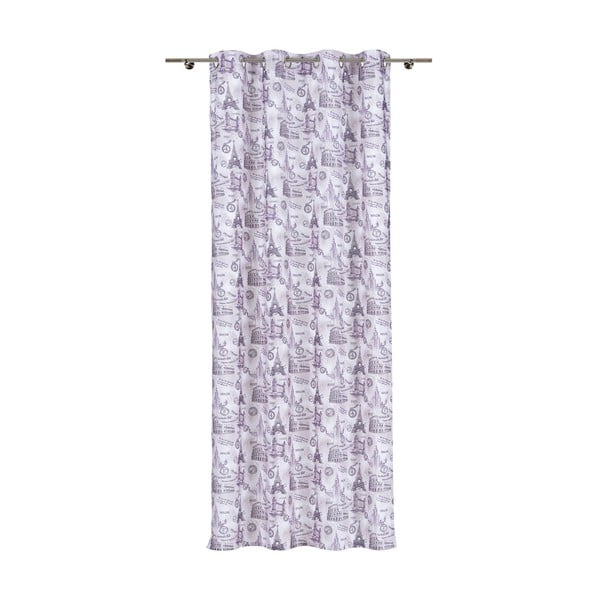 Лилава завеса 140x245 cm City - Mendola Fabrics