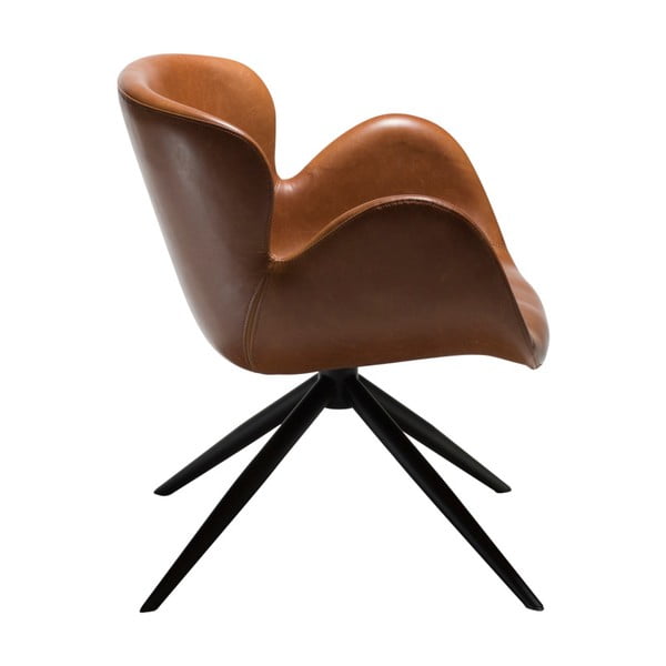 Светлокафяв фотьойл от изкуствена кожа Gaia - DAN-FORM Denmark-image-3