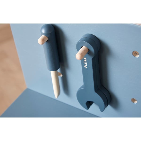 Детски дървен комплект инструменти Инструмент Play - Flexa-image-2