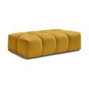 Шенилова табуретка  в цвят горчица Everest – Bobochic Paris