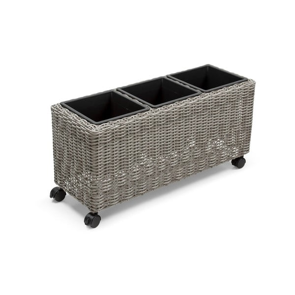 Сива градинска саксия Natural - Bonami Essentials-image-3