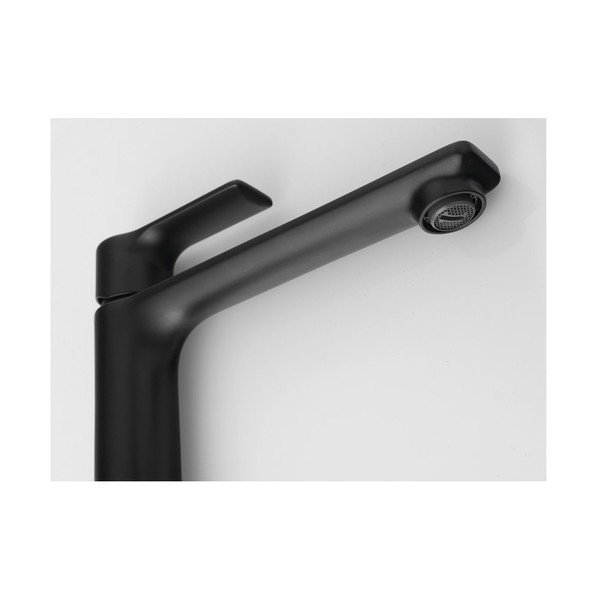 Матово-черна стояща батерия за мивка Pax – Sapho-image-2