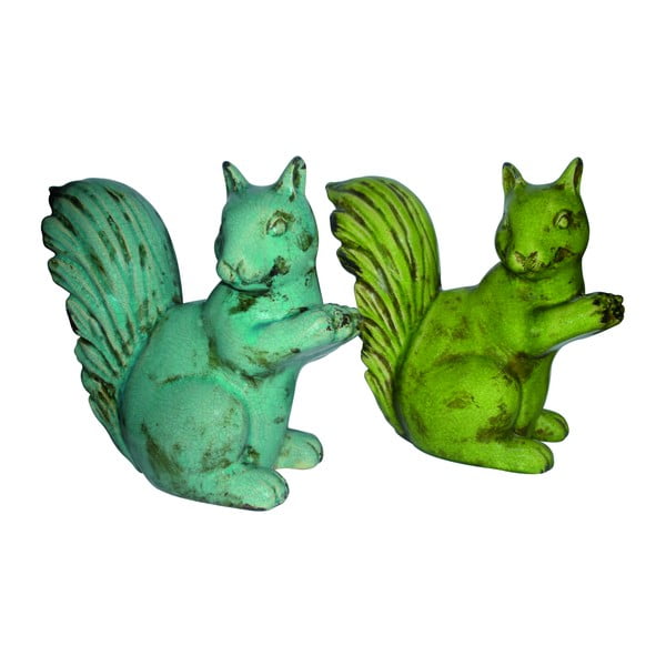 Статуетки в комплект от 2 бр. (височина 24,5 cm) Squirrel – Deco Pleasure