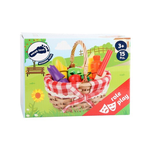 Детска пазарска кошница Плодове - Legler-image-1