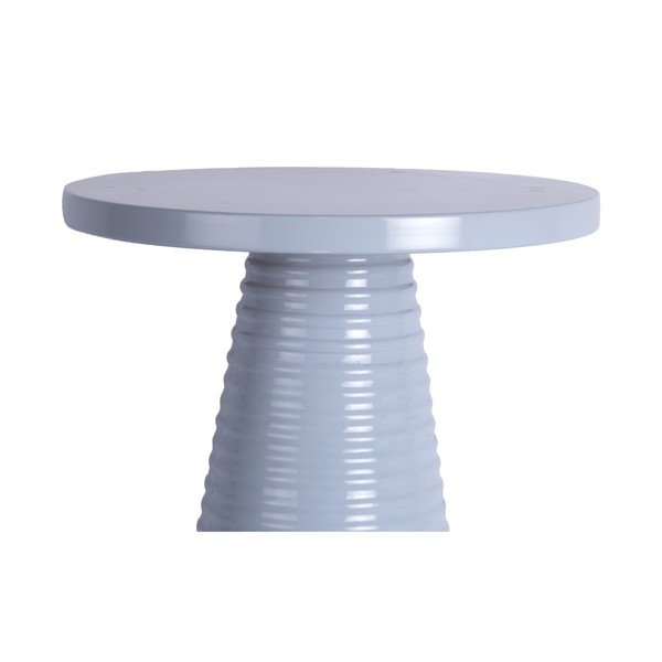 Метална кръгла странична масичка ø 40 cm Catania Ribbed – Leitmotiv-image-2