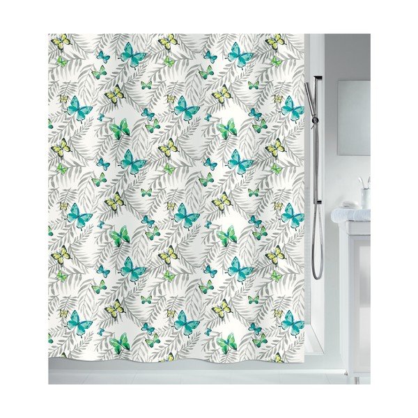 Завеса за душ 180x200 cm Papillons – Spirella