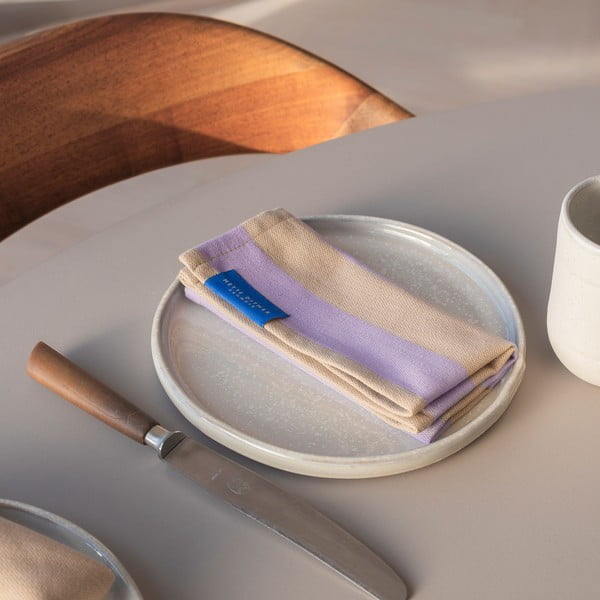 Текстилни салфетки в комплект 2 бр. Stripes – Mette Ditmer Denmark-image-1