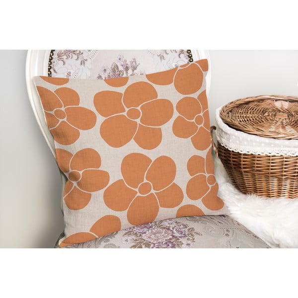 Калъфка за възглавница 43x43 cm Orange Meadow – Mila Home-image-1
