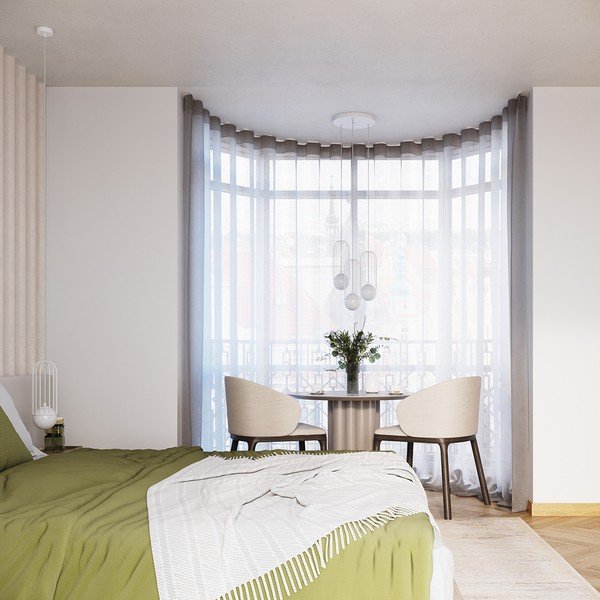 Бяло висящо осветително тяло със стъклен абажур Belinda – Sollux-image-4