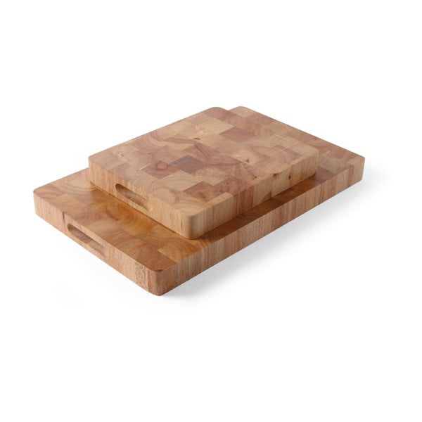 Дървена дъска за рязане , 52,7 x 32,2 cm - Hendi-image-1