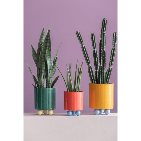 Метално покритие за кашпа ø 18 cm Double Funky – PT LIVING-image-1