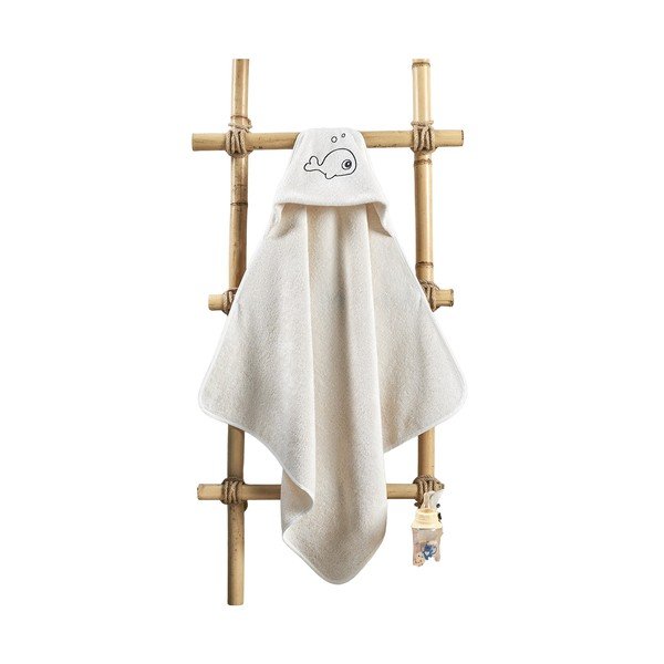 Бежова бебешка кърпа от бамбук и памук Mila - Mila Home-image-2