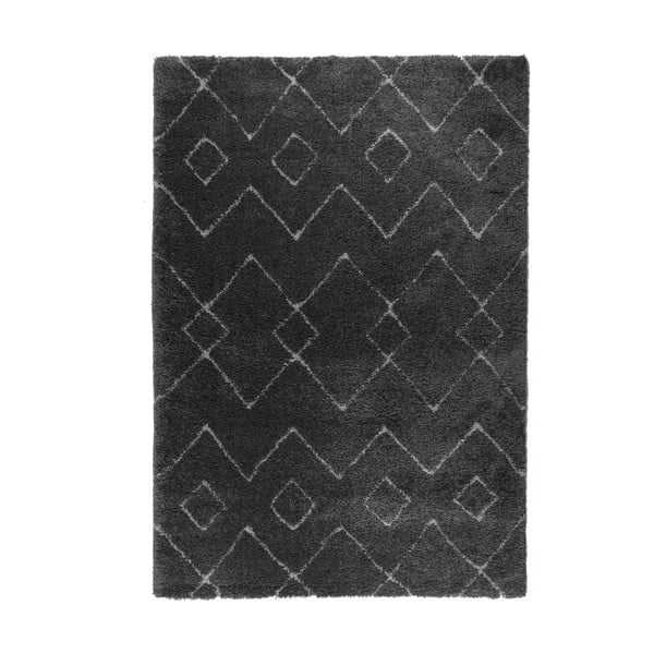 Тъмно сив килим , 160 x 230 cm Imari - Flair Rugs