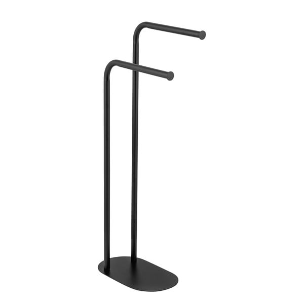 Черна стоманена стойка за кърпи Levante – Wenko