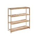 Стойка за обувки от масивен орех в естествен цвят – Premier Housewares