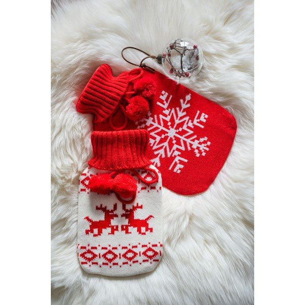 Комплект от 6 стъклени коледни орнамента Bauble - J-Line-image-1