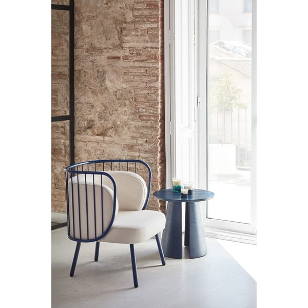 Синя масичка за кафе , ø 50 cm Cep - Teulat-image-1