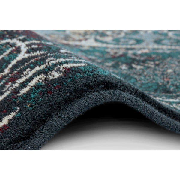 Вълнен килим в бензинов цвят 160x240 cm Ann - Agnella-image-2