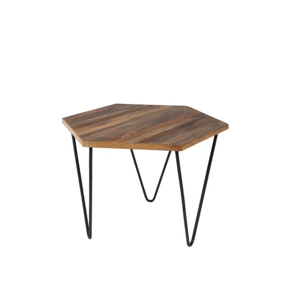 Сгъваема маса, изработена от рециклирана тикова дървесина Cor - White Label