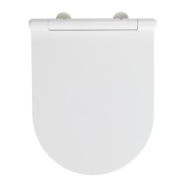 Бяла тоалетна седалка Бяла, 45,2 x 36,2 cm Nuoro - Wenko