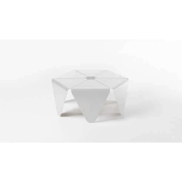 Kávový stolek Loto, bílý