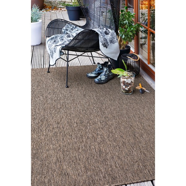 Кафяв външен килим 160x80 cm Vagabond™ - Narma-image-1