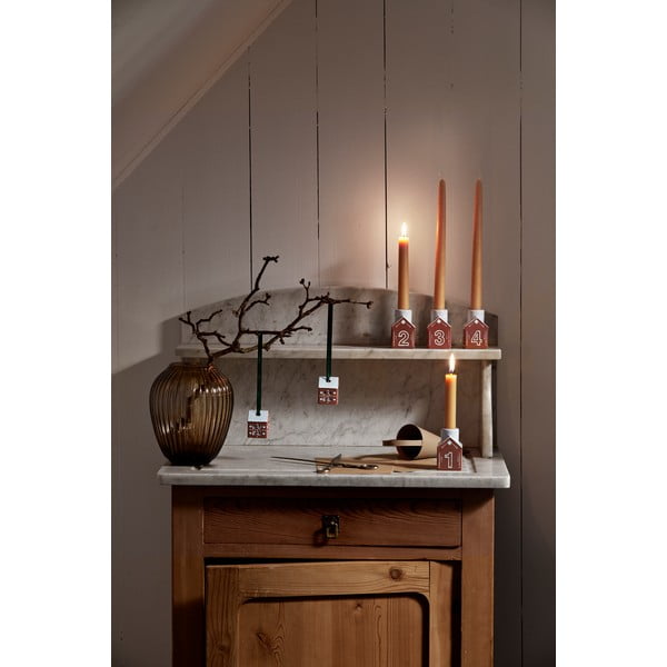 Керамичен адвент свещник Gingerbread – Kähler Design-image-3