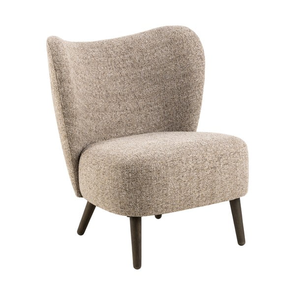 Бежово кресло от букле Elmont – Actona