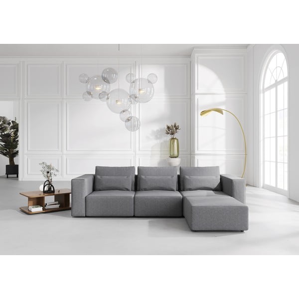 Сив модулен диван (променлив) Riposo Ottimo – Sit Sit-image-1