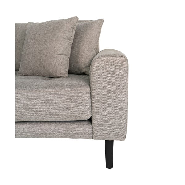 Сив ъглов диван (ляв ъгъл) Lido - House Nordic-image-2