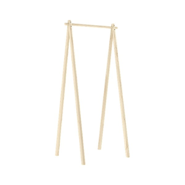 Закачалка за дрехи от борова дървесина в естествен цвят Hongi - Karup Design-image-3