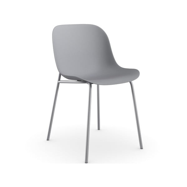 Комплект от 2 сиви трапезни стола Ocean - Støraa