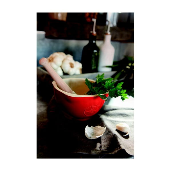 Керамично хаванче за чесън – Emile Henry-image-1