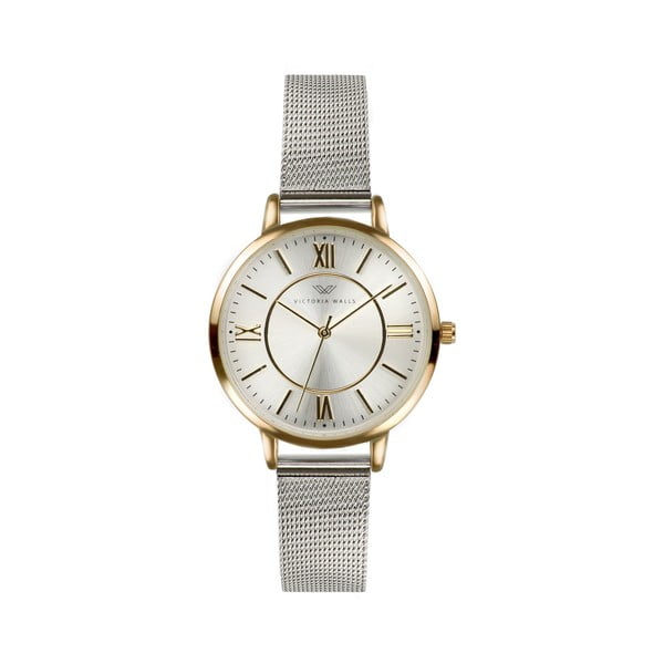 Dámské hodinky s řemínkem z chirurgické oceli Victoria Walls Mania