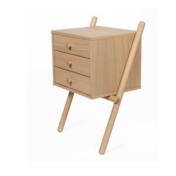 Нощно шкафче Duro Wiru - Woodman-image-2