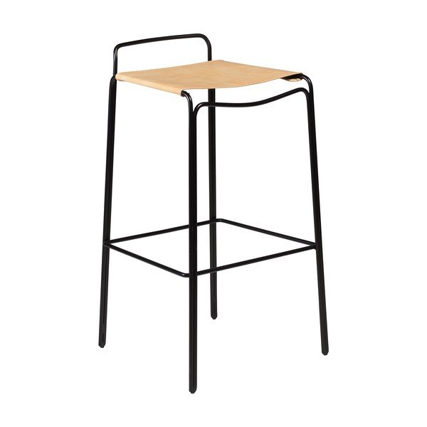 Кафяв бар стол (височина на седалката 77 cm) Paz – DAN-FORM Denmark
