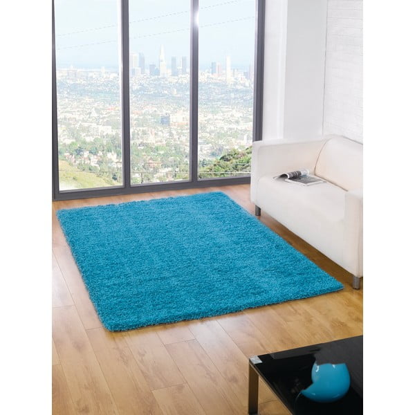 Тюркоазен килим Cariboo Turquoise, 160 x 230 cm - Flair Rugs-image-4