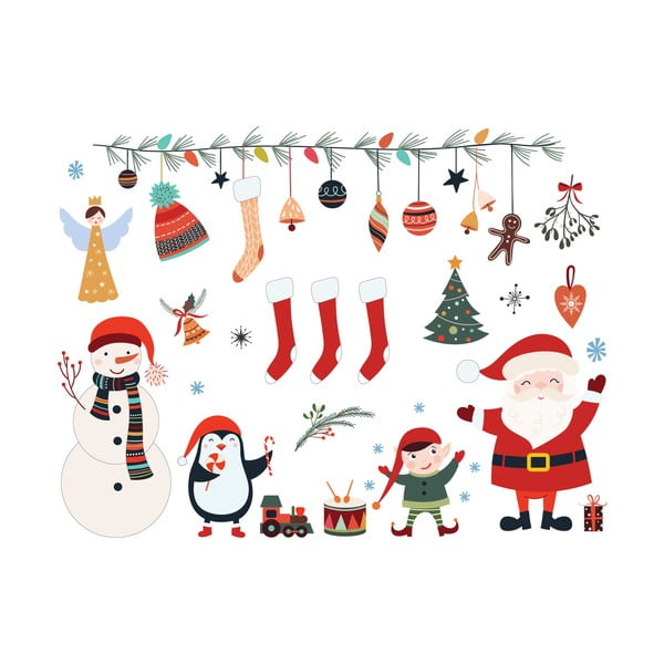 Коледен стикер Коледни елементи - Ambiance-image-2