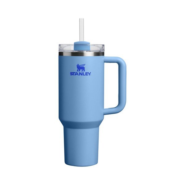 Син термос със сламка от неръждаема стомана 1,18 l Quencher H2.O FlowState™ Tumbler Blue Sky – Stanley