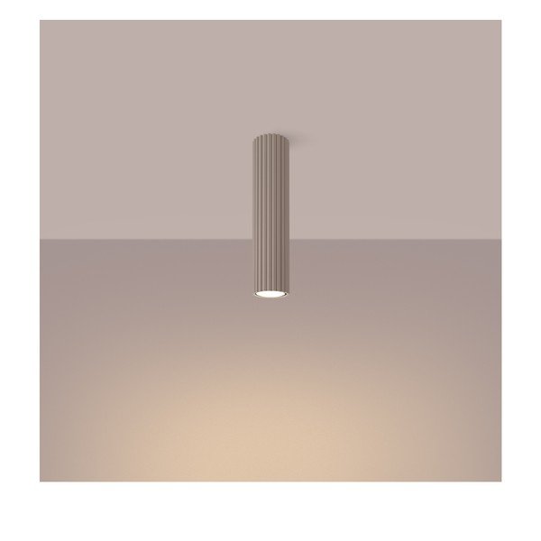 Кафяво-сив метален прожектор Gleam – Sollux-image-1