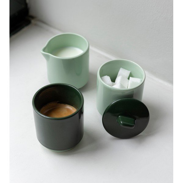 Глинен  комплект захарница и кана за мляко Duo – ONA-image-1