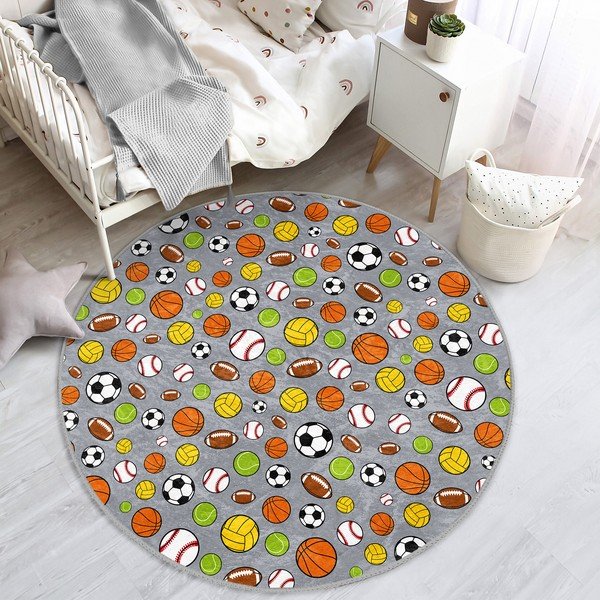 Детски килим ø 80 cm Comfort - Mila Home-image-4