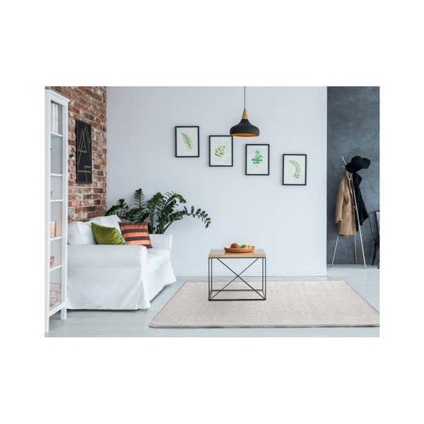 Бял килим Liso Blanco, 60 x 120 cm - Universal-image-2
