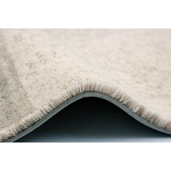 Бежов вълнен килим 133x190 cm Agnus Pavement – Agnella-image-2