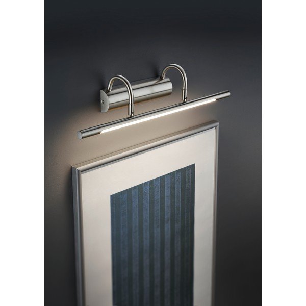 LED стенна лампа в сребрист цвят Cuadro – Trio-image-1