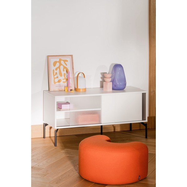 Сиво-бежова маса за телевизор 116x55x42 cm Met Mini – noo.ma-image-4