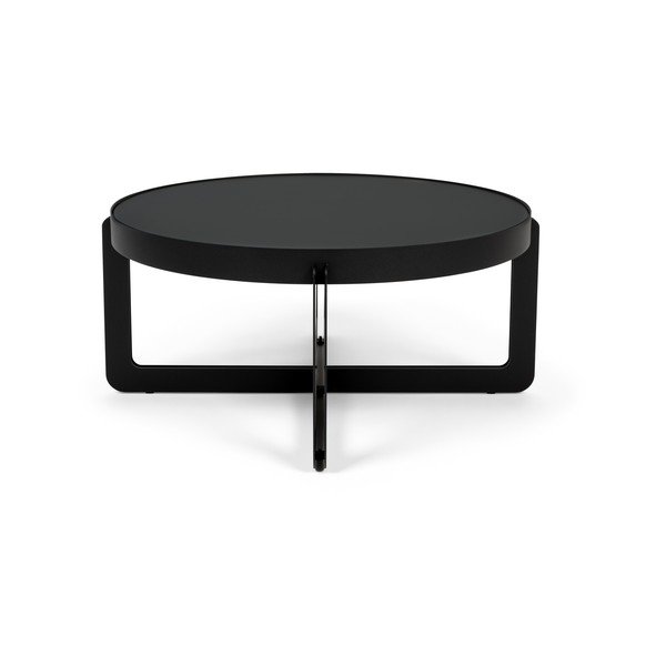 Черна кръгла масичка за кафе Centre – Zuiver-image-2