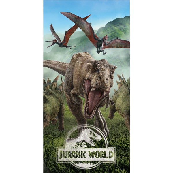 Памучена детска кърпа 70x140 cm Jurassic Park – Jerry Fabrics